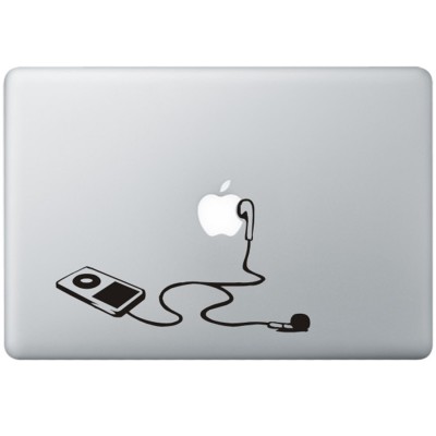 iPod MacBook Sticker